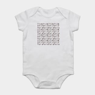 German Shorthaired Pointer Collage Baby Bodysuit